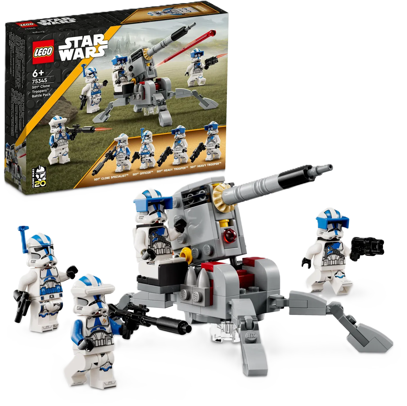 LEGO® Star Wars Bitevní balíček klonovaných vojáků z 501. legie
